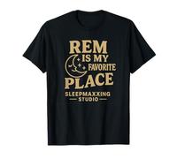 REM es mi Lugar Favorito Sleepmaxxing Design Camiseta