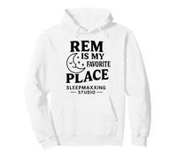 REM es mi Lugar Favorito Sleepmaxxing Design Sudadera con Capucha
