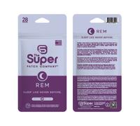 REM Super Patch - Paquete de 28 parches: Tecnología vibrotáctil, no invasiva y libre de medicamentos que puede favorecer un ciclo de sueño equilibrado