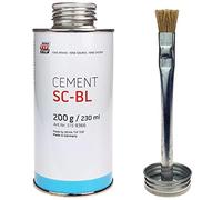 Rema Tip Top Special Cement SC-BL - Reparación de neumáticos (200 g, con pincel de pegamento)