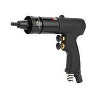 Remachadora de aire, pistola de remachar neumática de metal Tirar de la tuerca Remachadora de aire automática Herramienta de pistola de tuerca adecuada para todo tipo de placas de metal(KP-739A)