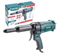 Remachadora eléctrica, pistola de remaches (400 W, fuerza de tracción 8000 N, para remaches ciegos de 3,2-4,0-4,8 mm), Extol Industrial 8794550