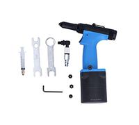 Remachadora Neumática 2.4-4.8mm Capacidad, Herramienta Hidráulica Industrial, Acero Aleado - Fuerza de Tracción de 18KN, Unión Universal Giratoria, Ideal para Metalurgia y