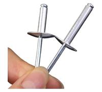 Remache ciego avellanado, Aluminum Alloy Large Flange Blind Rivets 4.8x16-25mm Assortment Kit(20mm,40PCS)