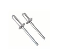 Remache ciego avellanado, Remaches ciegos Cabeza de cúpula de aluminio M2 a M6.4 Diámetro 3-40 mm Longitud Paquete de 5-100 piezas(30mm,M5 (10Pcs))