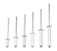 Remache ciego avellanado, Remaches Ciegos De Aluminio Cabeza Domo M2.4-M6.4 4-35 Mm Paquete De 50 Piezas(14mm,M3 50pcs)