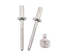 Remache ciego de acero inoxidable resistente al agua, remaches de sellado de extremo cerrado, 3mm, 3,2mm, 4mm, 4,8mm, 5mm, 6mm, 6,4mm (Color : 50pcs, Size : 5x14mm)