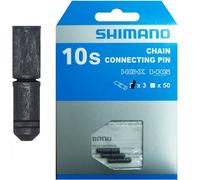 Remache de cadena Shimano 10 velocidades negro 3 piezas compatible para CN-67...