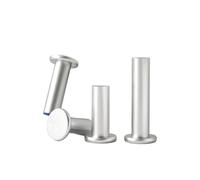 Remache macizo de cabeza plana, Remaches autoenchufantes de cabeza avellanada sólida aleación aluminio GB109 M2-M8 3-50 mm(35mm,M5 (30pcs))