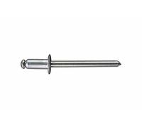 Remaches Cabeza alomada. Acero inoxidable A2 - MEDIDA: 4,8 x 18 - Unid: 250