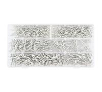 Remaches ciegos de aluminio, 400 unidades