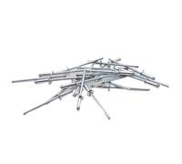 Remaches ciegos de cabeza redonda, Remache ciego de cúpula de aluminio GB12618 M2.4-M6.4 6-30mm muebles de Metal marino 5/10/20/50 Uds.(10Pcs M4.8,6mm)