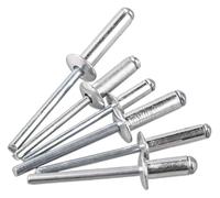 Remaches de brida, remache de acero inoxidable, remache de aluminio de cabeza redonda, M2, M2.4, M2.8, M3, M3.2, M3.6, M4, M5, M6, M6.4, cabeza de cúpula de anclaje, vástago ciego de acero, remache de