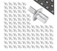 Remaches sólidos de cabeza de aluminio - Kit de fijación de remaches pop cúpula-top, pernos prisioneros de expansión del núcleo | Módulo de fijación electrónica para el hogar de precisión