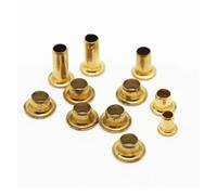 Remaches tubulares de doble cara for placa de circuito impreso, clavos de cobre huecos, M0.9, M1.3, M1.5, M1.7, M2, M2.5, M3, M4, M5, M6.(10mm,4mm 50pcs)