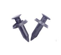Remaches y elementos de fijación de plástico, Clips De Retención Expansión Empuje Remache Sujeción Parachoques Plástico 6mm for Pasador Arco Rueda(30PCS)