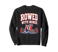 Remado con Norge Viking Ship Norway Longship Norse Heritage Sudadera