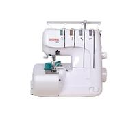 Remalladora Overlock Sigma 325 de 2, 3 o 4 Hilos con Velocidad de 1200 ppm, Corte Ajustable y Accesorios Incluidos - Ideal para Acabados Profesionales