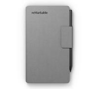 reMarkable Paper Pro Move Book Folio - Gris | Book Folio de tejido polímero para tu tableta Paper Pro Move de 7,3", funda protectora ligera