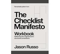 Remarkable pattern from the checklist manifesto: Aligned with the original book’s stylistic pattern