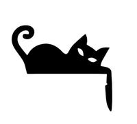 Remate Para Puerta | Señal Decorativa De Madera Para Esquinas De Puerta,Decoración De Pared Con Forma De Gato Para Halloween Habitantes De Apartamentos Anfitriones De Eventos Exteriores Dormitorio Est