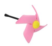 Remates de Antena para Vehículos Diseño Molinillo Rosa EVA | Decoración Exterior para Coche, Instalación Fácil y Ligera, Estilo Único para Carrocería