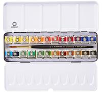 Rembrandt Acuarela Metal Deluxe Set De 24 Pans