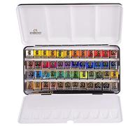 Rembrandt Caja de acuarela (48 pans y cepillo sable)