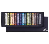 Rembrandt Estuche de pasteles suaves Professional Selección general de colores | 15 pasteles enteros