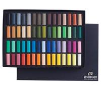 Rembrandt – Estuche profesional de pasteles suaves Selección general de colores Deluxe 60 medios
