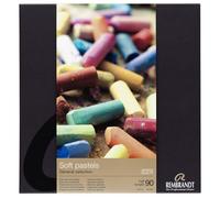 Rembrandt Estuche de pasteles suaves Selección general de colores Profesional | 90 pasteles medios