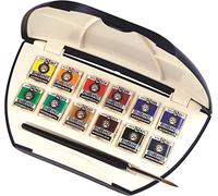 Rembrandt Juego de acuarelas para artistas, caja de bolsillo de lujo de 12