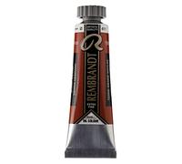 Rembrandt Oil Colour - Pintura al óleo extrafina para artistas Tubo de 15 ml en Tierra de Siena tostada 411 - Alta resistencia a la luz y viscosidad uniforme - Pigmentos de calidad superior