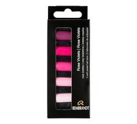 Rembrandt Set de pasteles suaves profesionales Violetas rosas | 5 medios pasteles