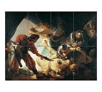 Rembrandt The Blinding Of Samson XL Giant Panel Poster (8 Sections) Póster