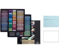 REMBRANT Set de Pinturas Rembrandt 120 pcs, Pasteles Suaves,Selección General, 60pcs 1/2 Sticks + 60pcs 1/1 Sticks