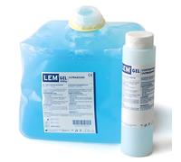 REMEDIA ONE - Gel para ultrasonidos, 5000 ml, azul, para fisioterapia y diagnóstico, soluble en agua, no irritante, con dispensador