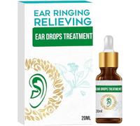 Remedio orgánico para el zumbido del oído, gotas para los oídos para ayudar a dejar de zumbar en los oídos, alivio del tinnitus, ruidos en los oídos, alivia el dolor y las molestias, alivia los
