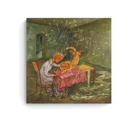 Remedios Varo Painters Works - Póster sobre lienzo para pared, impresión de pergamino, para sala de estar, decoración de paredes y hogares, 30 x 30 cm