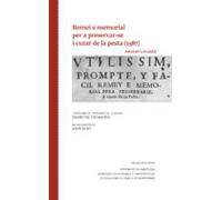 Remei E Memorial Per A Preservar-se I Curar De La Pesta (1587)