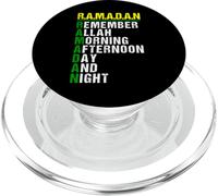 Remember Allah - Ramadan Kareem - Ramadan Mubarak Month 2026 PopSockets PopGrip para MagSafe