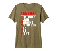 Remember Allah - Ramadan Kareem - Ramadan Mubarak Month 2027 Camiseta Premium