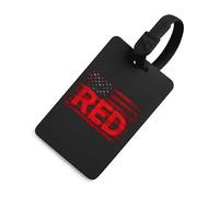 Remember Everyone Deployed - Divertida etiqueta de equipaje para maleta de viaje con identificación de nombre de privacidad para bolsa de equipaje y mochila