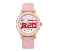 Remember Everyone Deployed - Reloj de pulsera para mujer, correa suave, regalo para cumpleaños, día de San Valentín