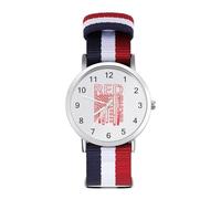 Remember Everyone - Reloj deportivo de cuarzo analógico con correa de nailon para hombres y mujeres