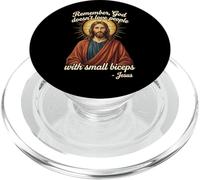 Remember God Doesn'T Love People with Small Biceps PopSockets PopGrip para MagSafe