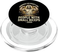 Remember God Doesn'T Love People with Small Biceps PopSockets PopGrip para MagSafe