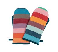 Remember Guantes de horno - Guantes de cocina de alta calidad de material resistente al calor para una protección perfecta en la cocina - colorido juego de 2 unidades