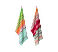 Remember Juego de 2 paños de Cocina 100% algodón, extraabsorbentes y sin Pelusas en diseño Colorido, para el Uso Diario (50 x 70)