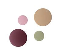 Remember Juego de 4 ganchos de pared, color fucsia